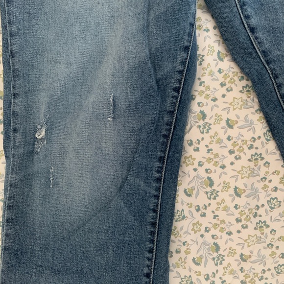 Liverpool Los Angeles Liv Non Skinny Skinny Distressed Cropped Jeans 10/30 - Picture 6 of 11